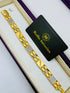 1 GRAM GOLD JAGUAR DIAMOND BRACELET FOR MEN DESIGN A-392