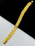 1 GRAM GOLD DIAMOND BRACELET FOR MEN DESIGN A-394
