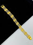 1 GRAM GOLD DIAMOND BRACELET FOR MEN DESIGN A-395