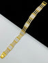 1 GRAM GOLD DIAMOND BRACELET FOR MEN DESIGN A-396