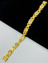 1 GRAM GOLD DIAMOND BRACELET FOR MEN DESIGN A-400