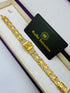 1 GRAM GOLD MUDRA DIAMOND BRACELET FOR MEN DESIGN A-397