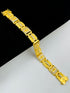 1 GRAM GOLD TRISHUL DIAMOND BRACELET FOR MEN DESIGN A-407