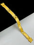 1 GRAM GOLD MAHADEV DIAMOND BRACELET FOR MEN DESIGN A-411