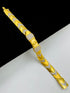 1 GRAM GOLD TRISHUL DIAMOND BRACELET FOR MEN DESIGN A-412
