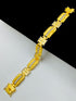 1 GRAM GOLD DIAMOND BRACELET FOR MEN DESIGN A-415