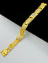 1 GRAM GOLD DIAMOND BRACELET FOR MEN DESIGN A-418