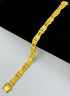 1 GRAM GOLD DIAMOND BRACELET FOR MEN DESIGN A-419