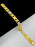 1 GRAM GOLD DIAMOND BRACELET FOR MEN DESIGN A-420