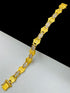 1 GRAM GOLD DIAMOND BRACELET FOR MEN DESIGN A-423