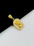 1 GRAM GOLD MUDRA DIAMOND PENDANT FOR MEN DESIGN A-542