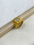 1 GRAM GOLD DIAMOND RING FOR MEN DESIGN A-1087