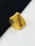 1 GRAM GOLD FORMING MURLIDHAR RING FOR MEN DESIGN A-966