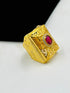 1 GRAM GOLD RAJWADI RING FOR MEN DESIGN  A-978