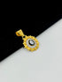1 GRAM GOLD FORMING DIAMOND PENDANT FOR MEN DESIGN A-52