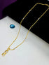 1 GRAM GOLD LADIES , WOMEN CHAIN WITH HEART PENDANT DESIGN A-41