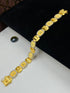 1 GRAM GOLD DIAMOND BRACELET FOR MEN DESIGN A-434