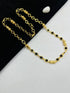 1 GRAM GOLD FORMING NEW DIAMOND MALA FOR MEN DESIGN A-111