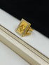 1 GRAM GOLD FORMING TRISHUL RING FOR MEN DESIGN A-1020
