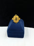 1 GRAM GOLD FLOWER RING FOR MEN DESIGN A-997
