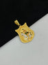 1 GRAM GOLD FORMING VACHHRAJ DADA PENDANT FOR MEN DESIGN A-472
