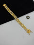 1 GRAM GOLD FORMING UNIQUE BRACELET FOR MEN DESIGN A-491