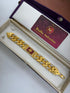 1 GRAM GOLD PLATING MELDI MAA POKAL BRACELET FOR MEN DESIGN A-500