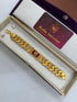 1 GRAM GOLD MAA POKAL BRACELET FOR MEN DESIGN A-499