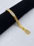 1 GRAM GOLD PREMIUM DIAMOND NEW BRACELET FOR MEN DESIGN A-528