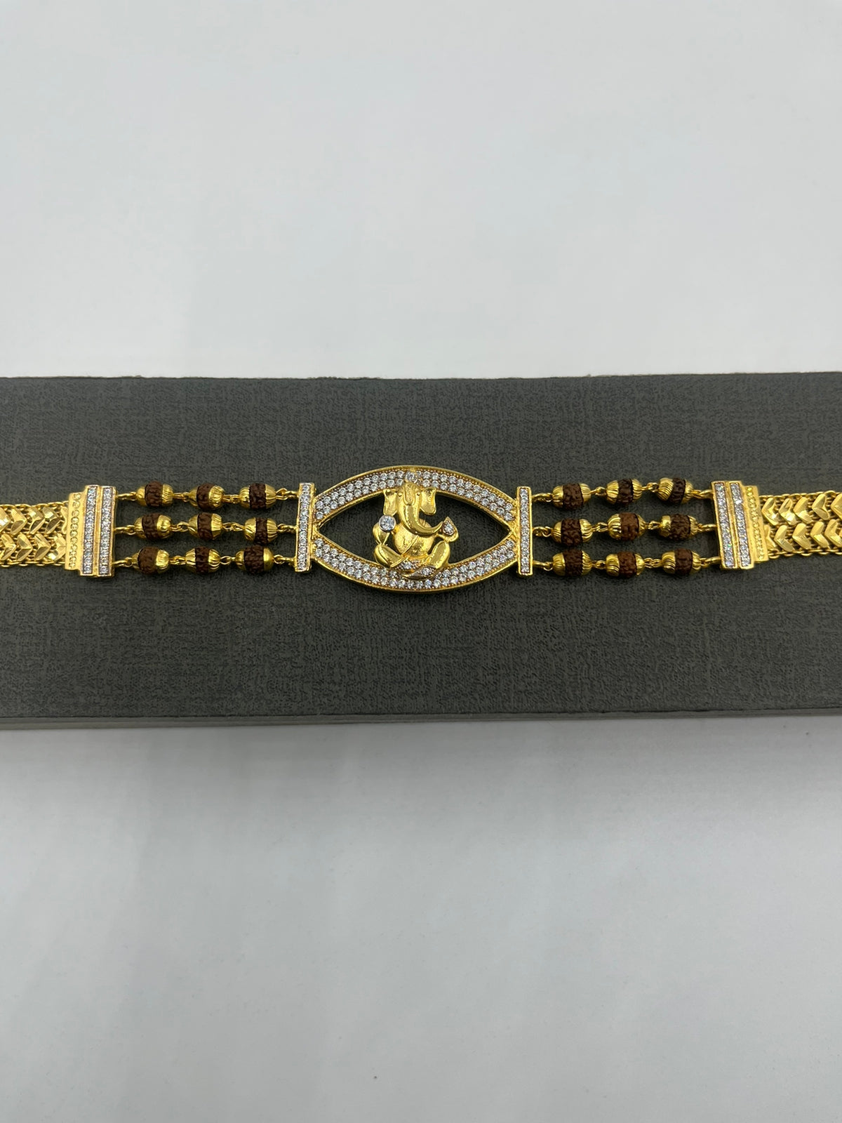 Buy Gold Inspired Gold Plated Jewellery Bracelet for Men