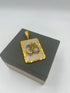 1 GRAM GOLD FORMING FULL DIAMOND OM PENDANT FOR MEN DESIGN A-88