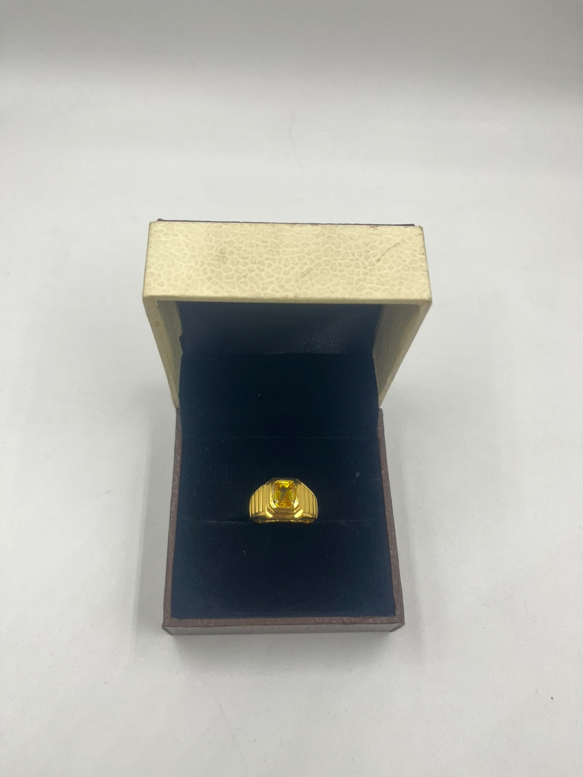 9ct Gold Baby/Kids Cz Heart Ring 1.2g *GIFT BOX* *HALLMARKED* *FREE  DELIVERY* | eBay