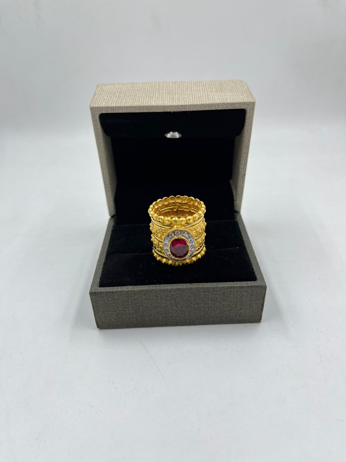 1 Gram Gold Forming Unique Design Premium-grade Quality Ring For Men – Soni  Fashion®
